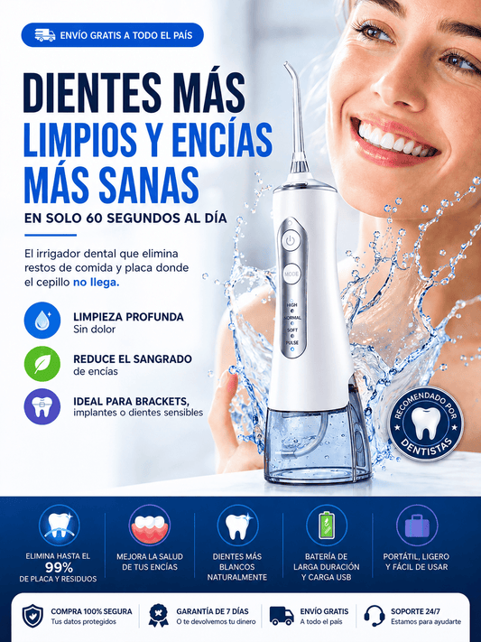 IRRIGADOR DENTAL + ENVIO GRATIS