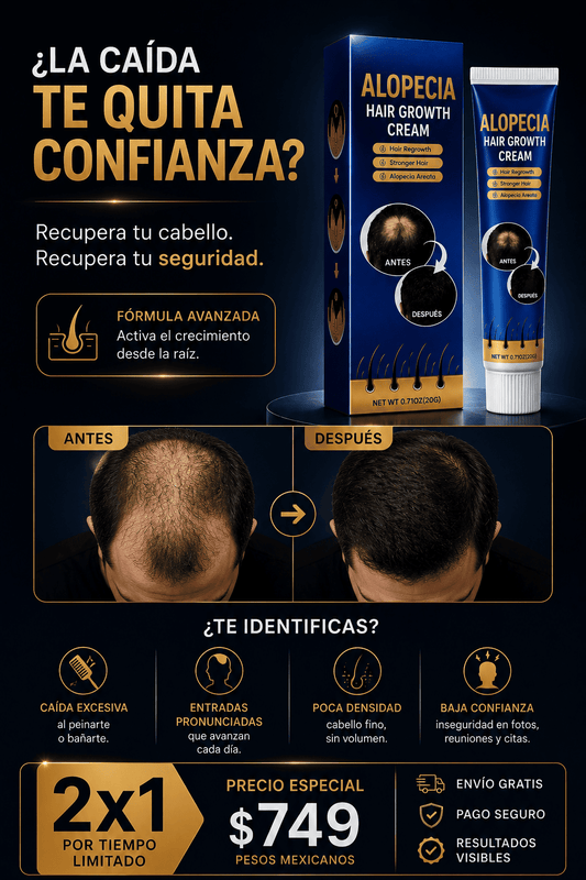 Alopecia Tratamiento capilar + Envio gratis